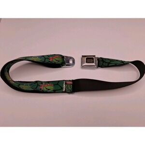 Teenage Mutant Ninja Turtles Seatbelt Belt Buckle-Down TMNT Nickel Belt